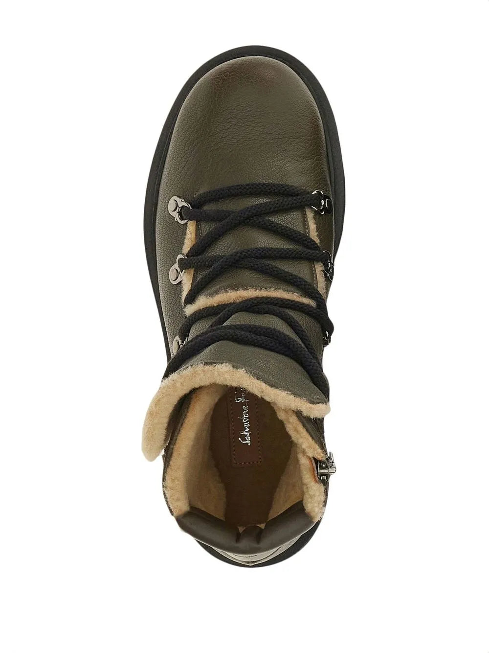 Ferragamo Lace-Up Hiking Boots