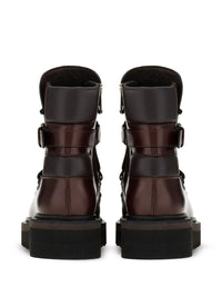 Ferragamo Elimo Lace-Up Boots