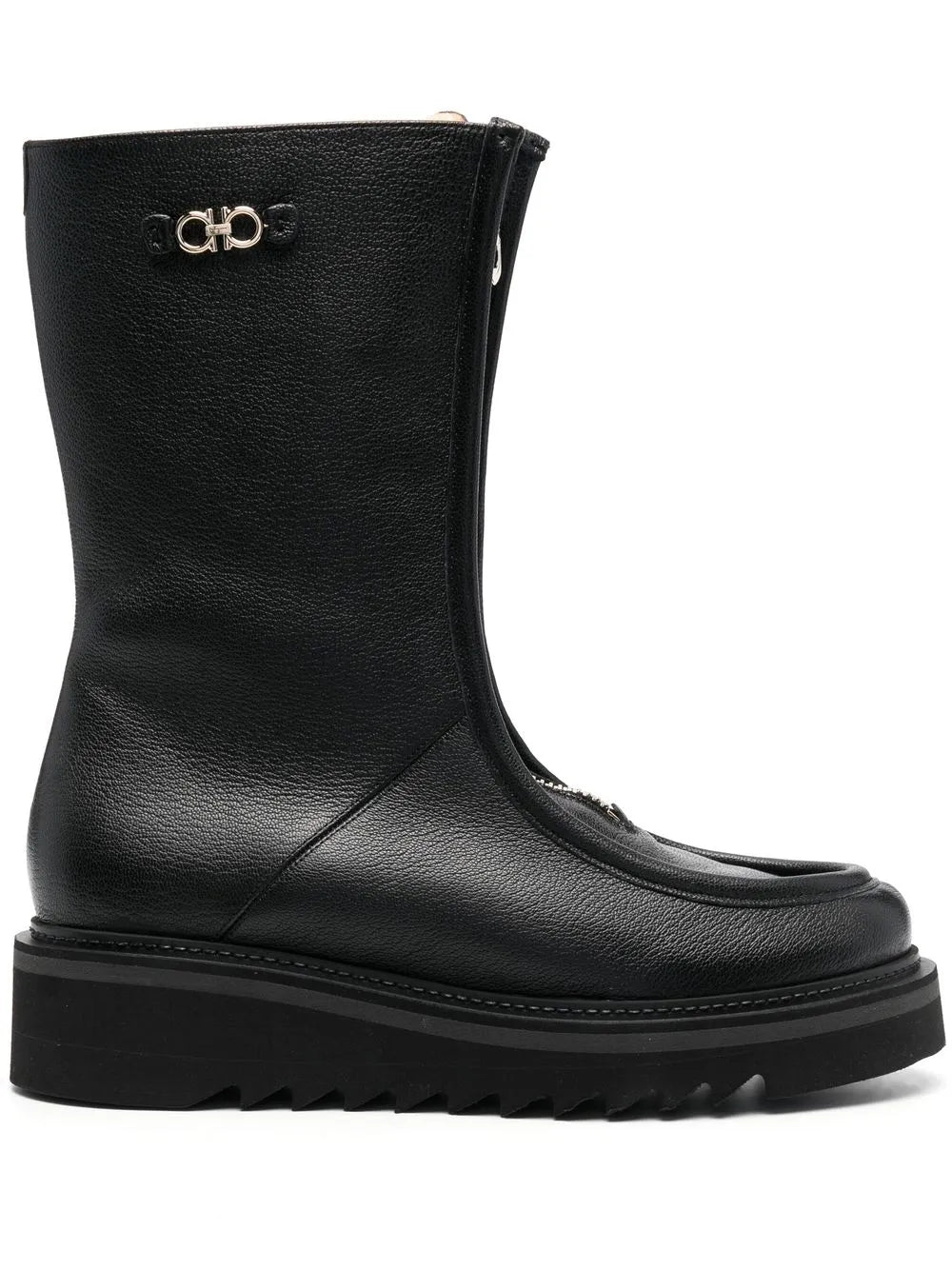 Ferragamo Boot 6.5 Black