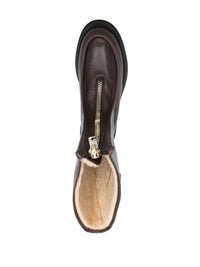 Ferragamo Gancini-Plaque Ankle Boots