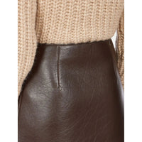 Ferragamo Leather-Skirt