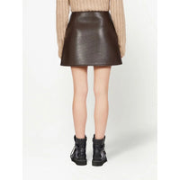 Ferragamo Leather-Skirt