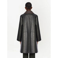 Ferragamo Leather-Coat