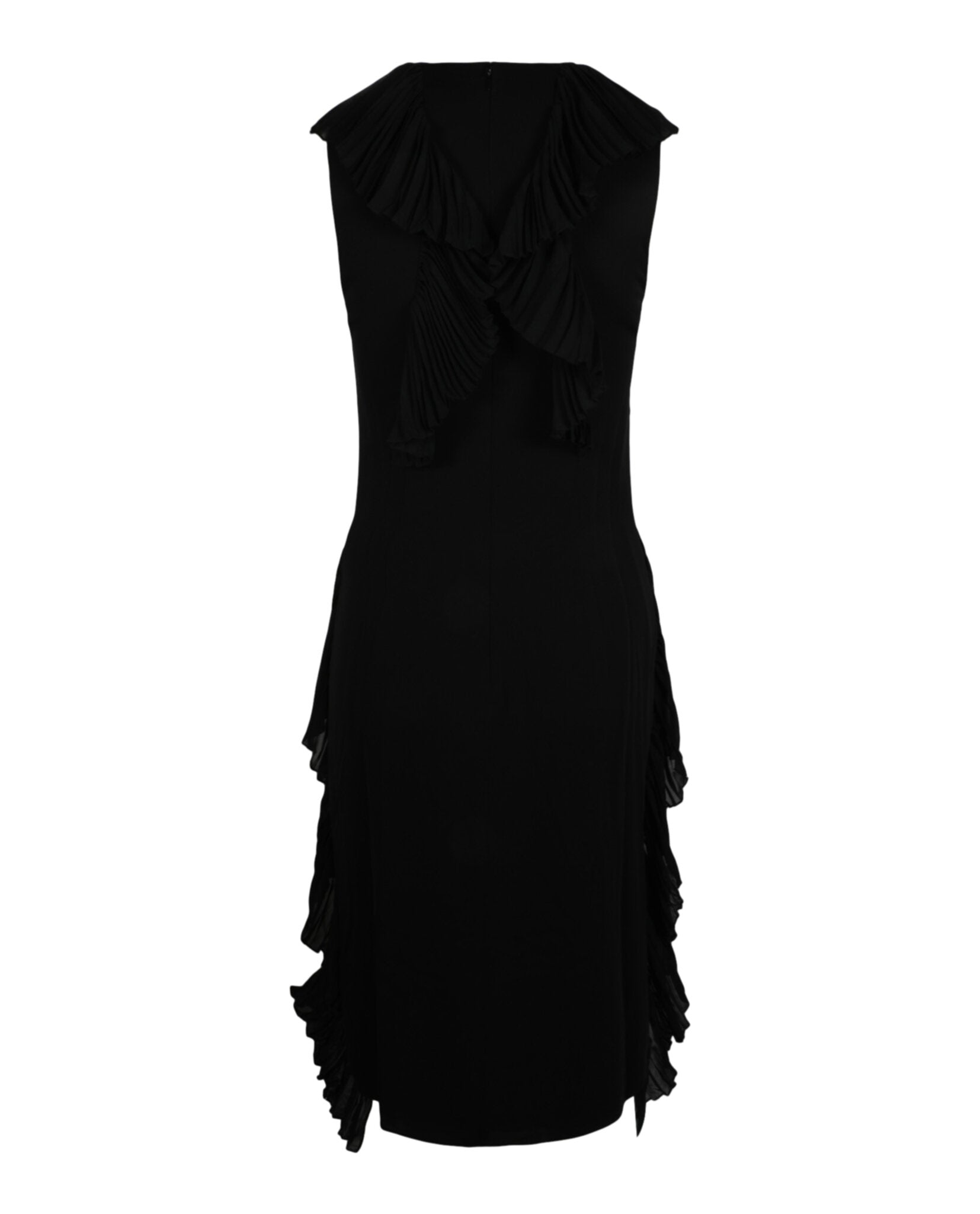 Burberry Womens Sleeveless Pleated Silk Dress Bluefly Burberry Womens Sleeveless Pleated Silk Dress Bluefly