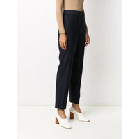 Ferragamo Gancini-Plaque Straight-Leg Trousers