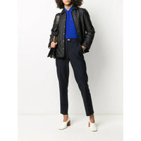 Ferragamo Gancini-Plaque Straight-Leg Trousers