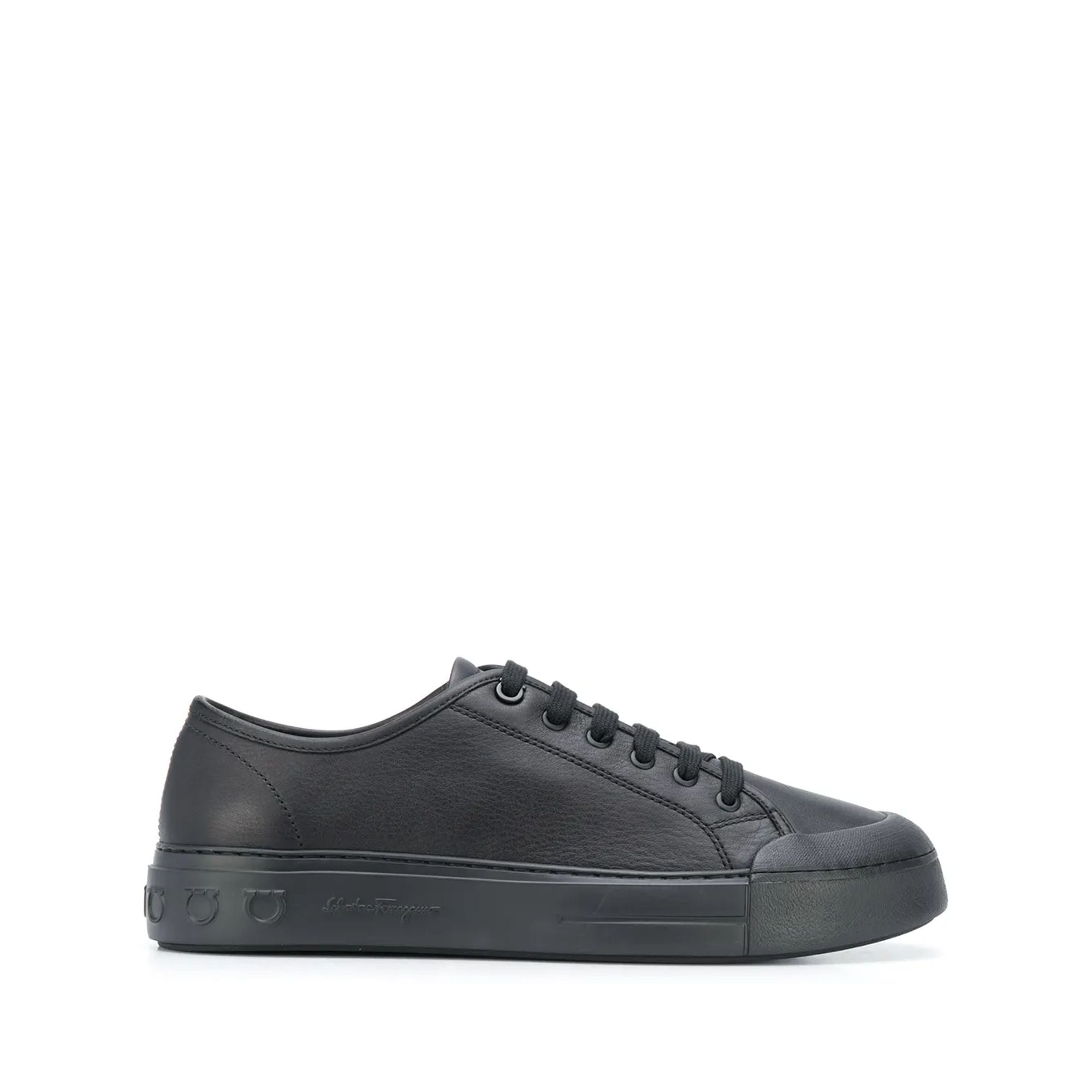 Ferragamo Gancio Low-Top Sneakers