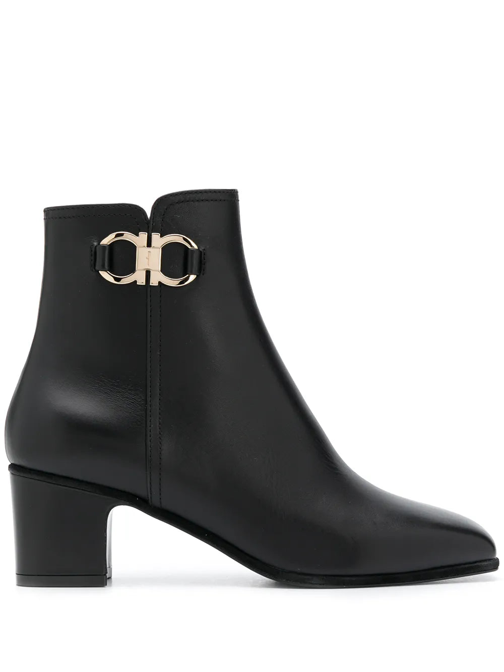 Ferragamo Leather Ankle Boots