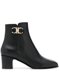 Ferragamo Leather Ankle Boots