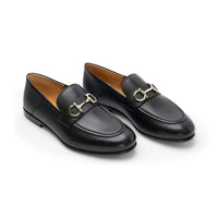 Ferragamo Gancini-Detail Loafers