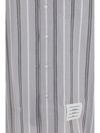 THOM BROWNE Thom Browne Men Madras Striped Armband Shirt