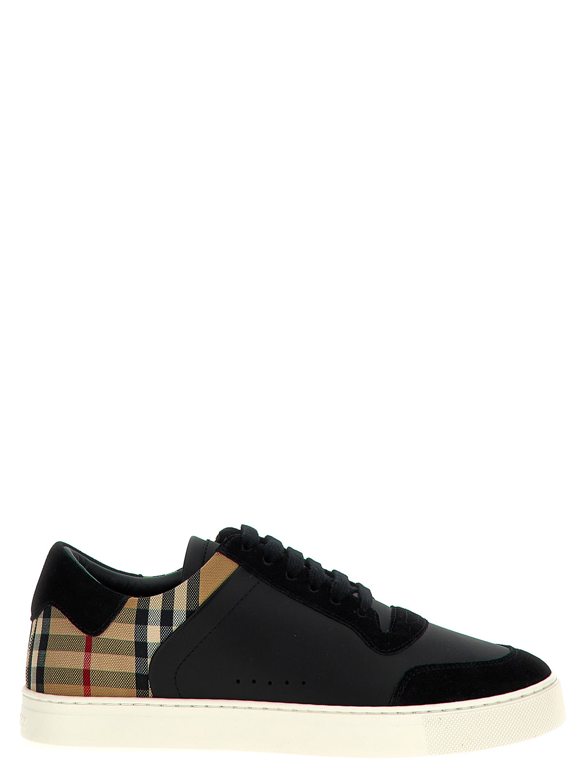 BURBERRY Burberry Men Check Insert Sneakers