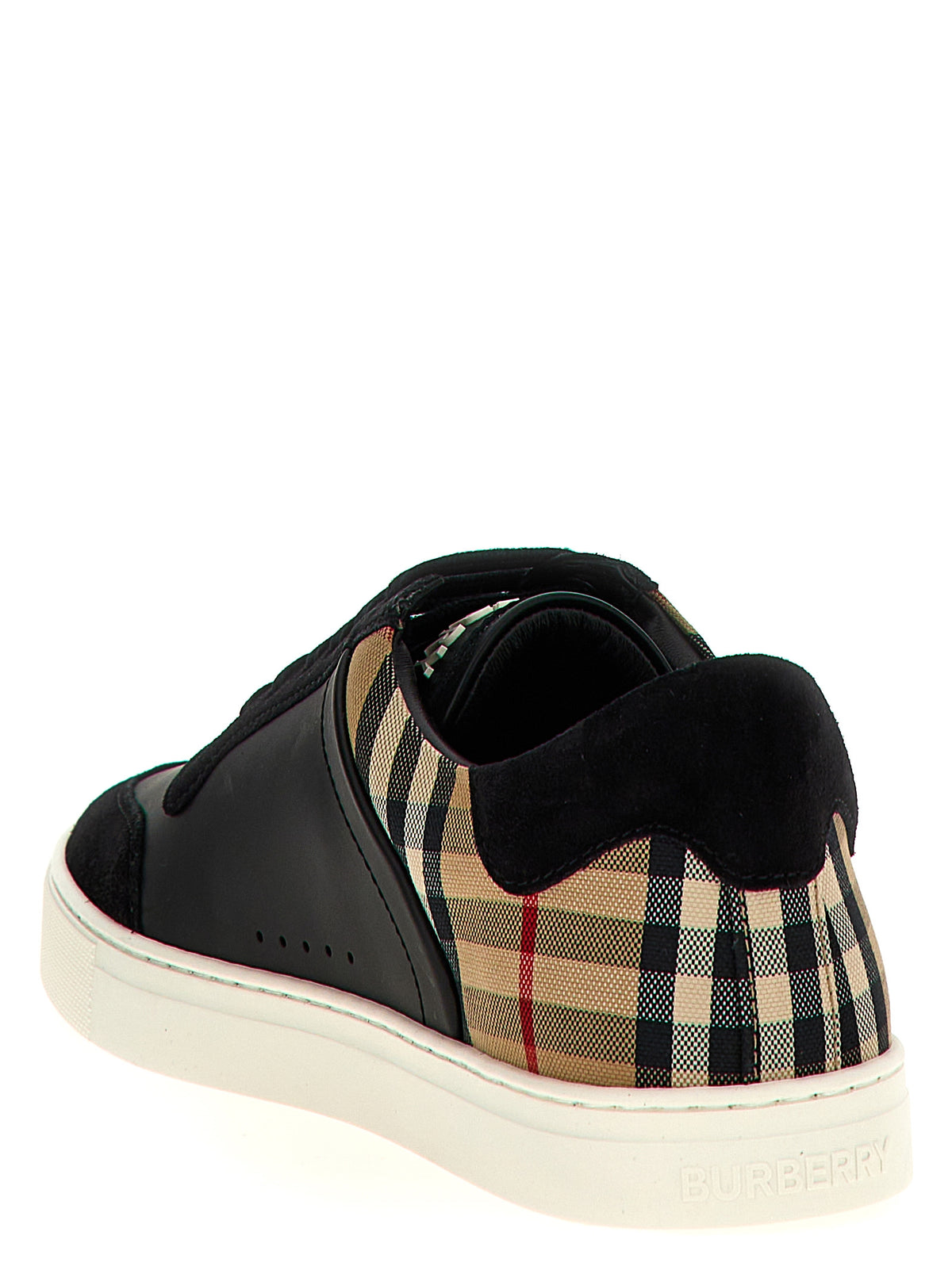 BURBERRY Burberry Men Check Insert Sneakers
