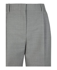 Burberry Womens Gaelle Wide-Leg Trousers