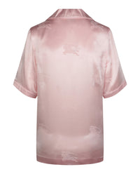 Burberry Womens EKD Jacquard Silk Shirt