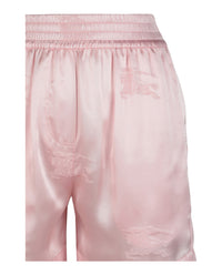 Burberry Womens EKD Jacquard Silk Shorts