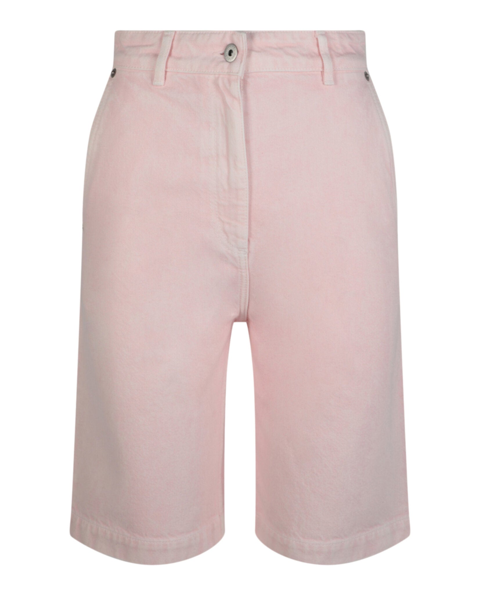 Burberry Womens High Waist Bermuda Shorts Pink