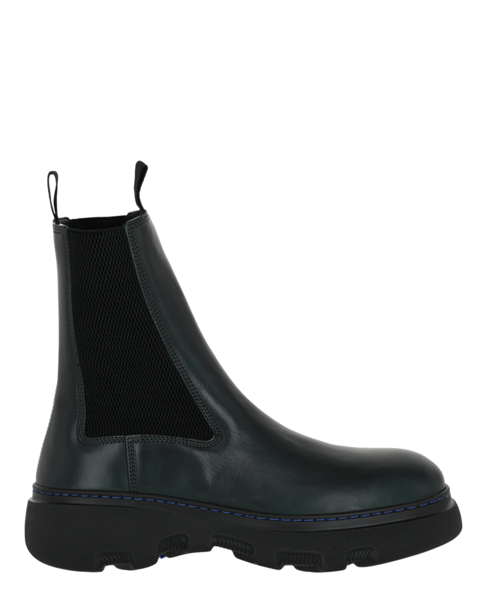 Burberry Mens Creeper Chelsea Boots Green