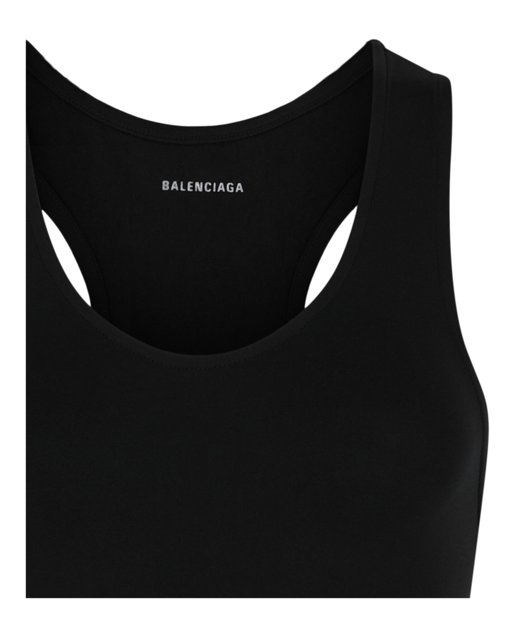 Balenciaga Womens Seamless Crop Top