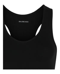 Balenciaga Womens Seamless Crop Top