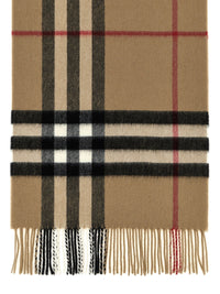 BURBERRY Burberry Men Check Cashmere Scarf
