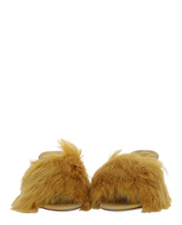 Burberry Womens Jackie Shearling Mules