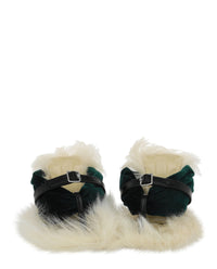 Burberry Womens Step Post Heel Sandals