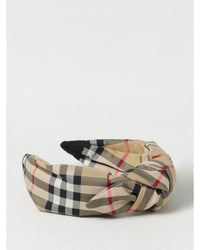 Burberry Knotted Headband Hair Accessory Kids Beige Hairbands