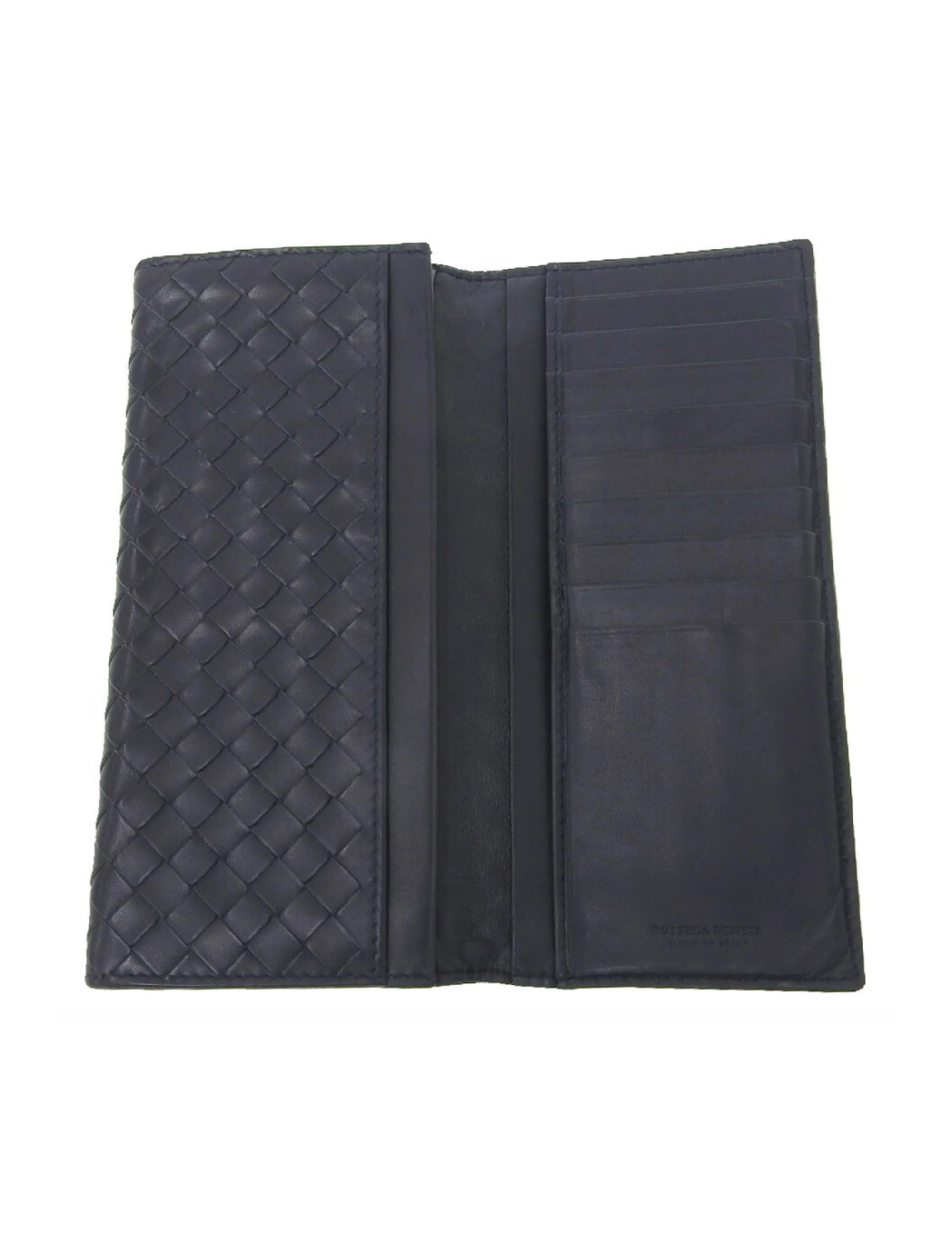 Bottega Veneta Bottega Veneta Intrecciato Bi-fold Long Wallet