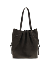 YUZEFI Yuzefi Women Scallop Suede Shoulder Bag