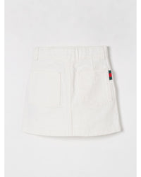 Gucci Girls Denim Mini Skirt Kids Multicolor
