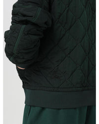 Burberry Quilted Bomber Jacket Men Forest Green