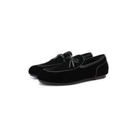 Bottega Veneta Trinity Intrecciato Velvet Loafers