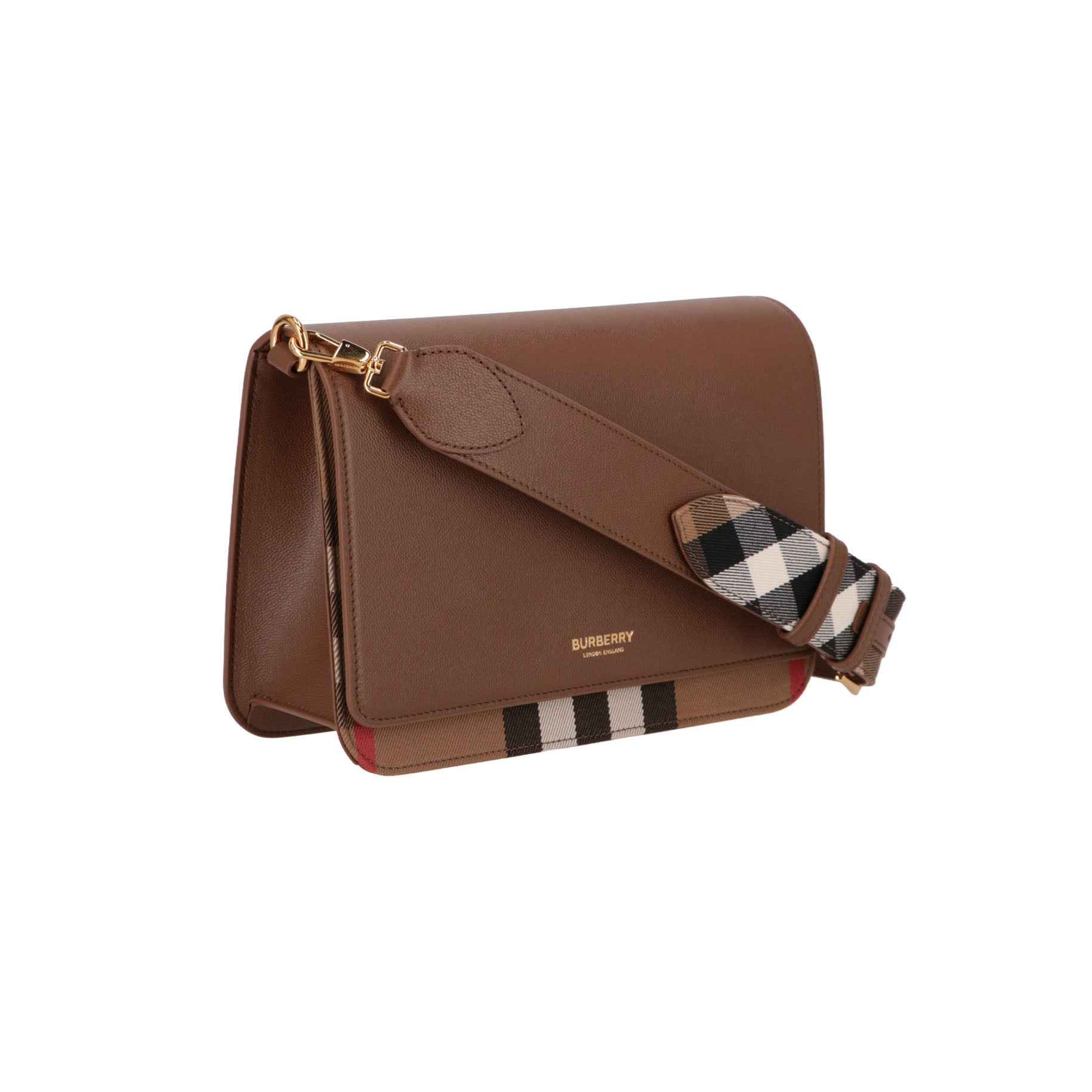 BURBERRY Burberry Womens Brown Crossbody