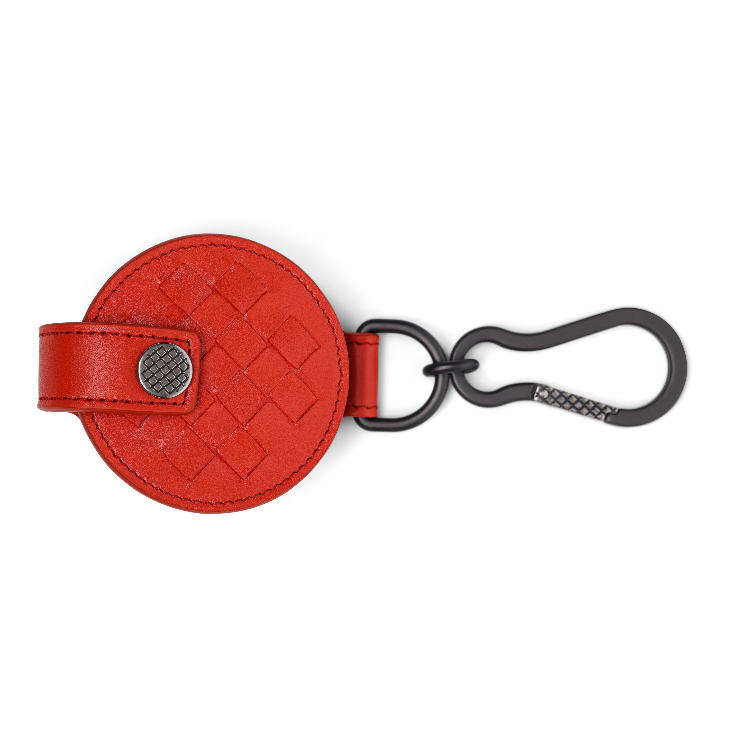 Bottega Veneta Leather Headphones Case Red