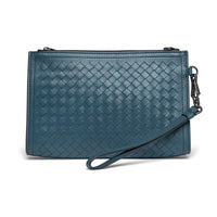 Bottega Veneta Intrecciato Leather Wristlet Bag