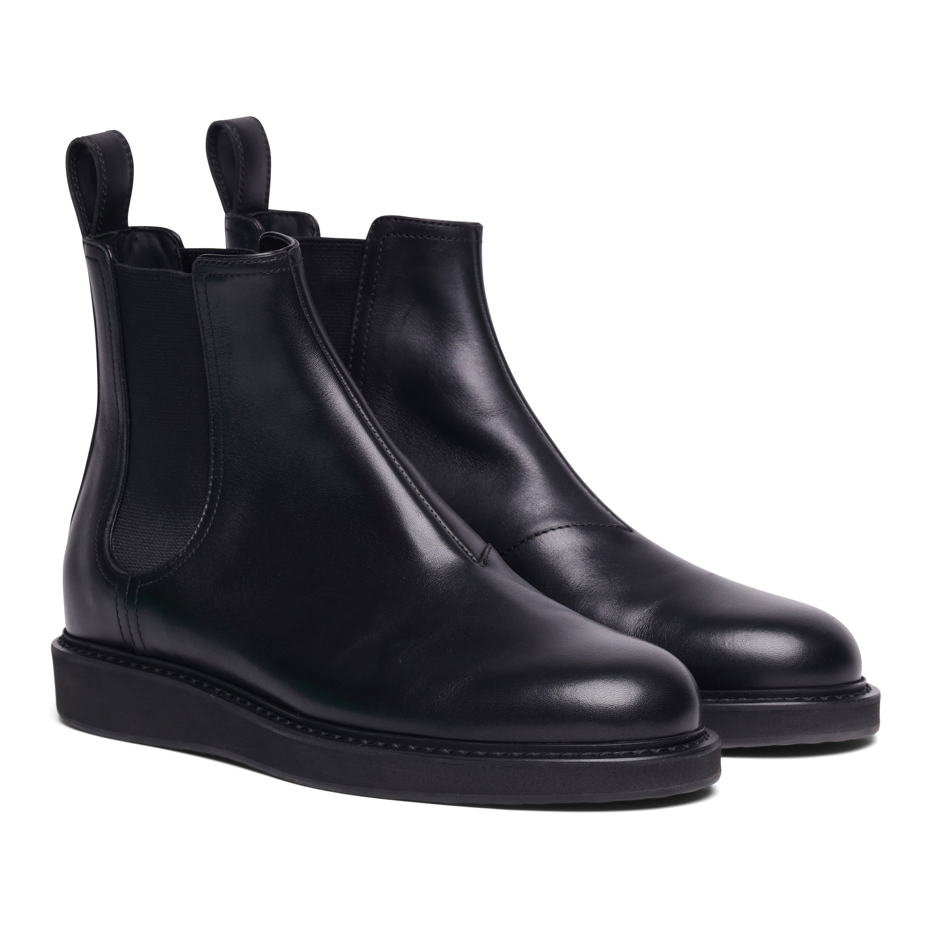 Bottega Veneta Bottega Veneta Men's Leather Combat Boots