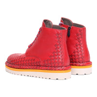 Bottega Veneta Bottega Veneta Intrecciato Combat Boots
