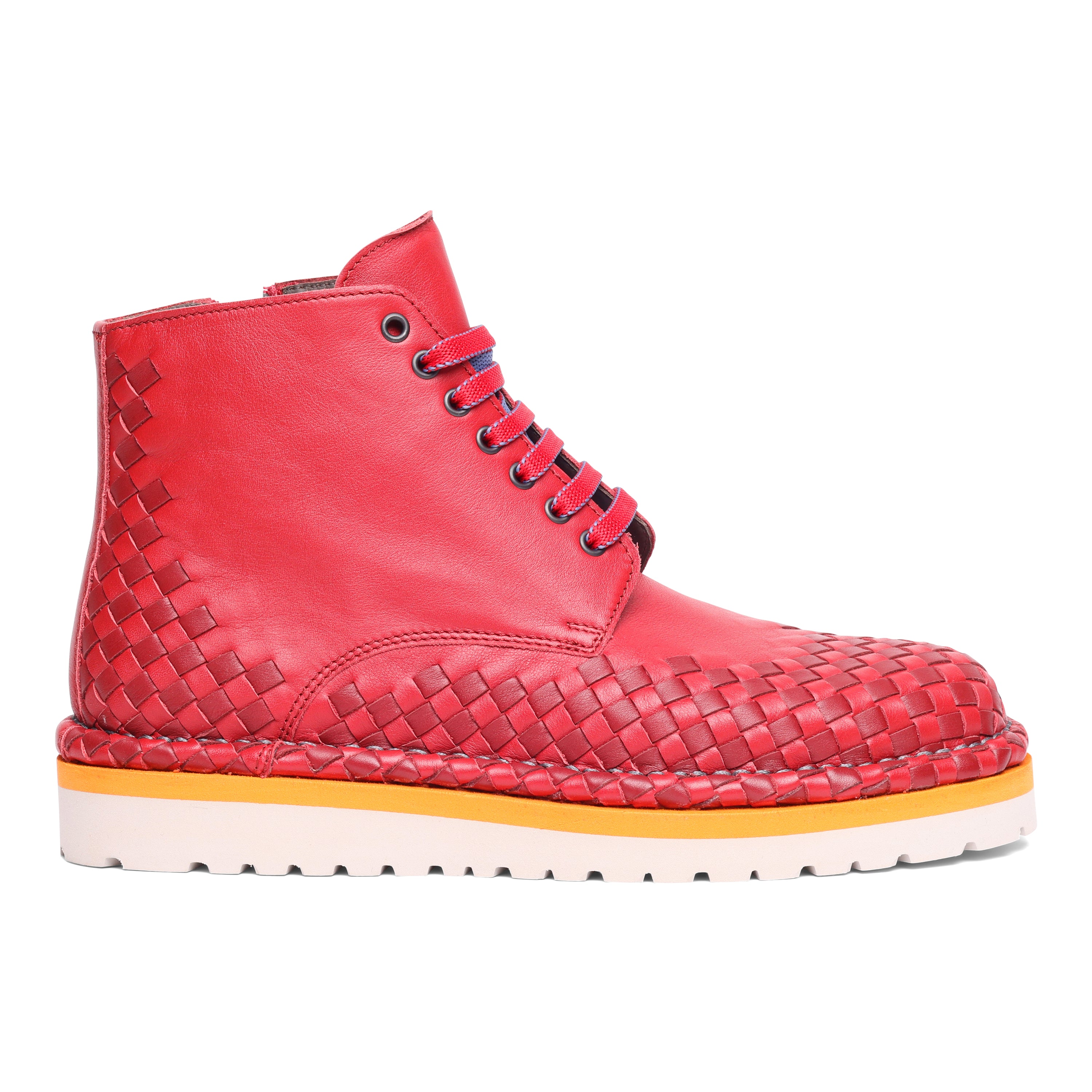 Bottega Veneta Bottega Veneta Intrecciato Combat Boots