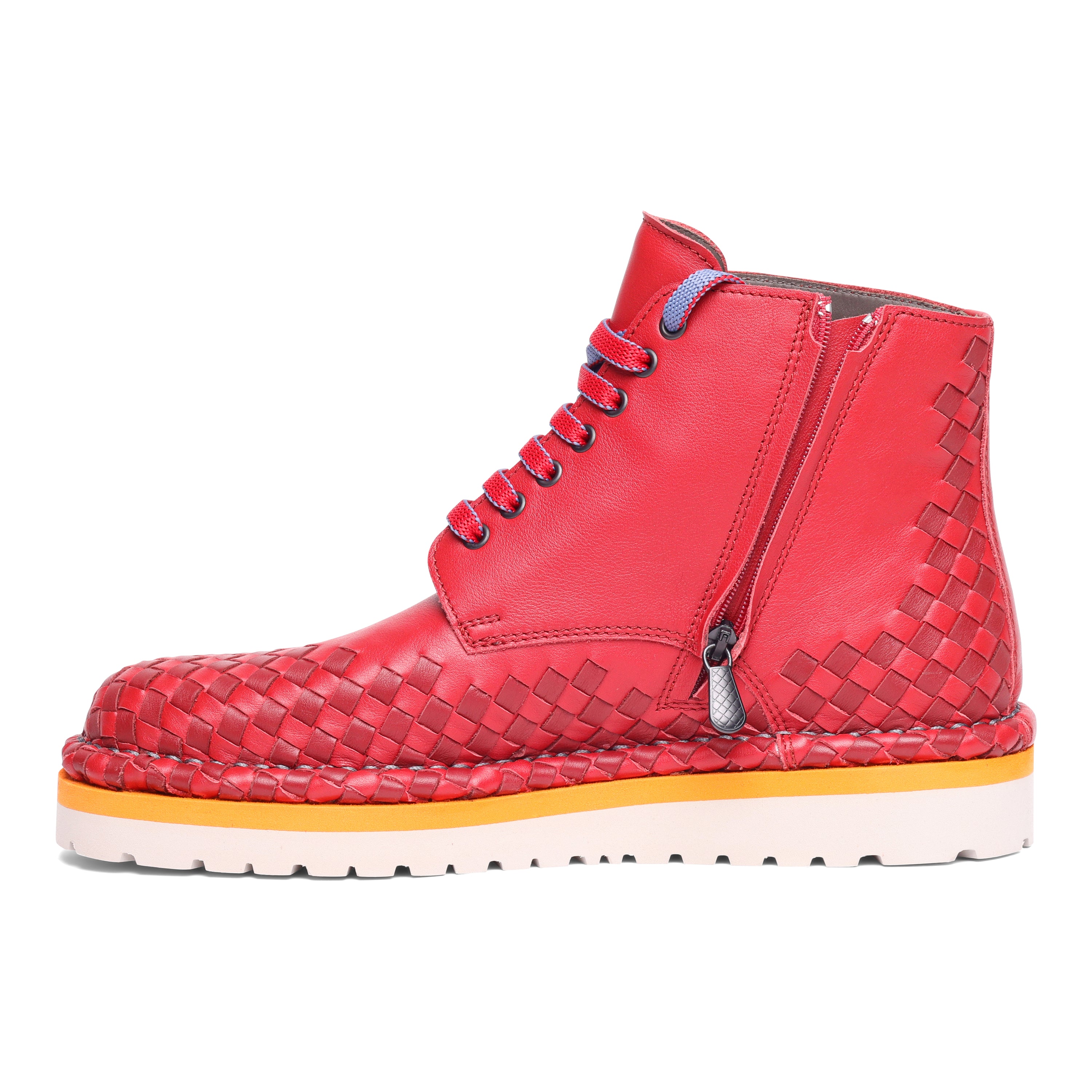 Bottega Veneta Bottega Veneta Intrecciato Combat Boots