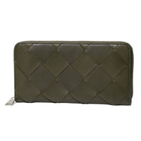 Bottega Veneta Bottega Veneta Long Zipper Leather Wallet
