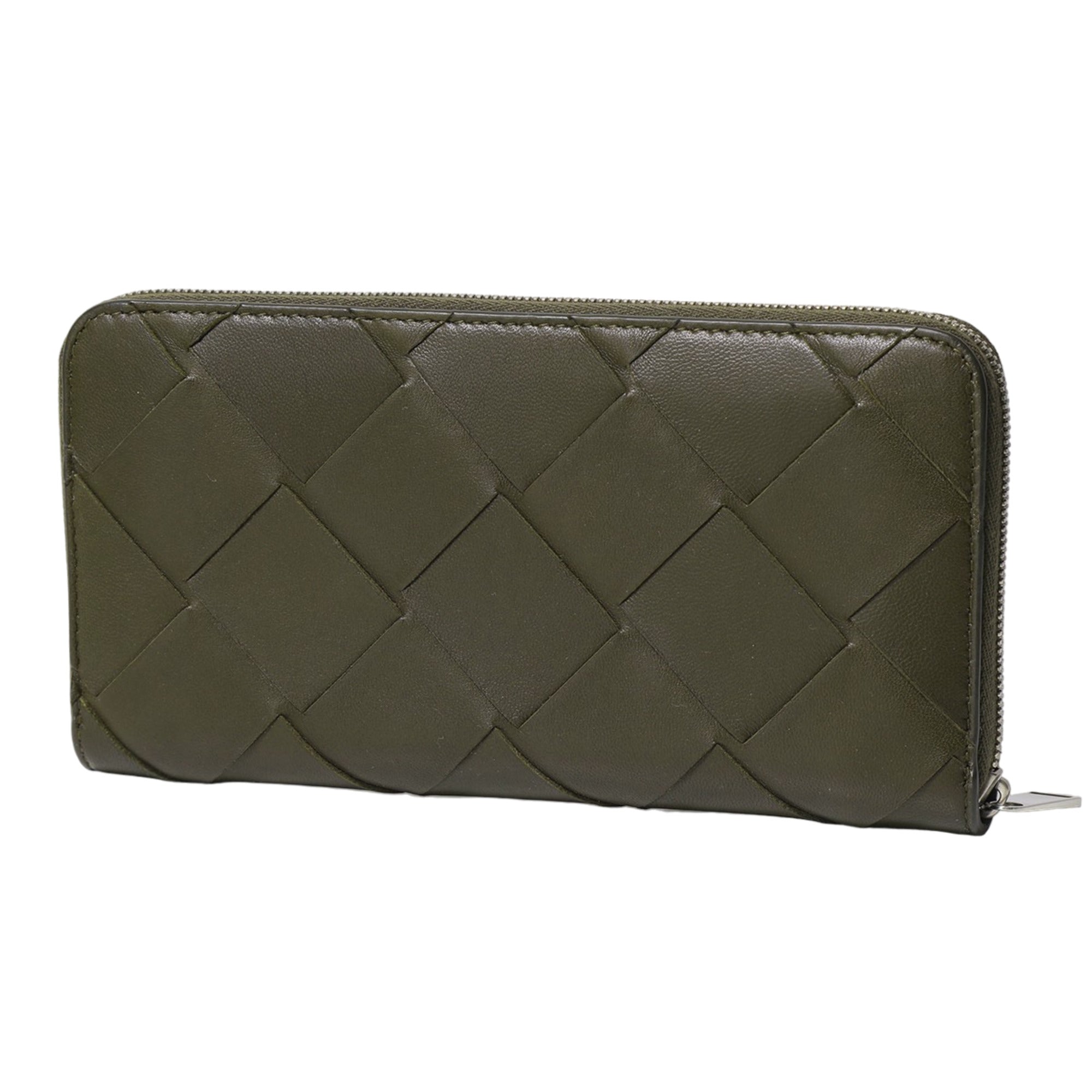 Bottega Veneta Bottega Veneta Long Zipper Leather Wallet