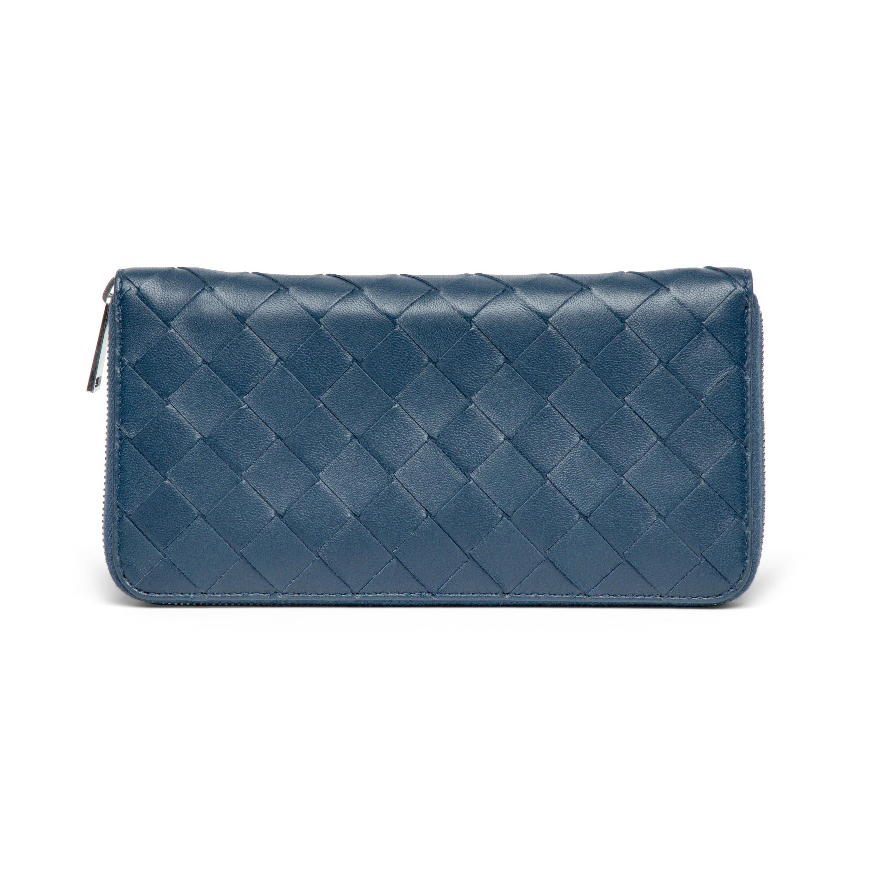 Bottega Veneta Bottega Veneta Long Zipper Leather Wallet