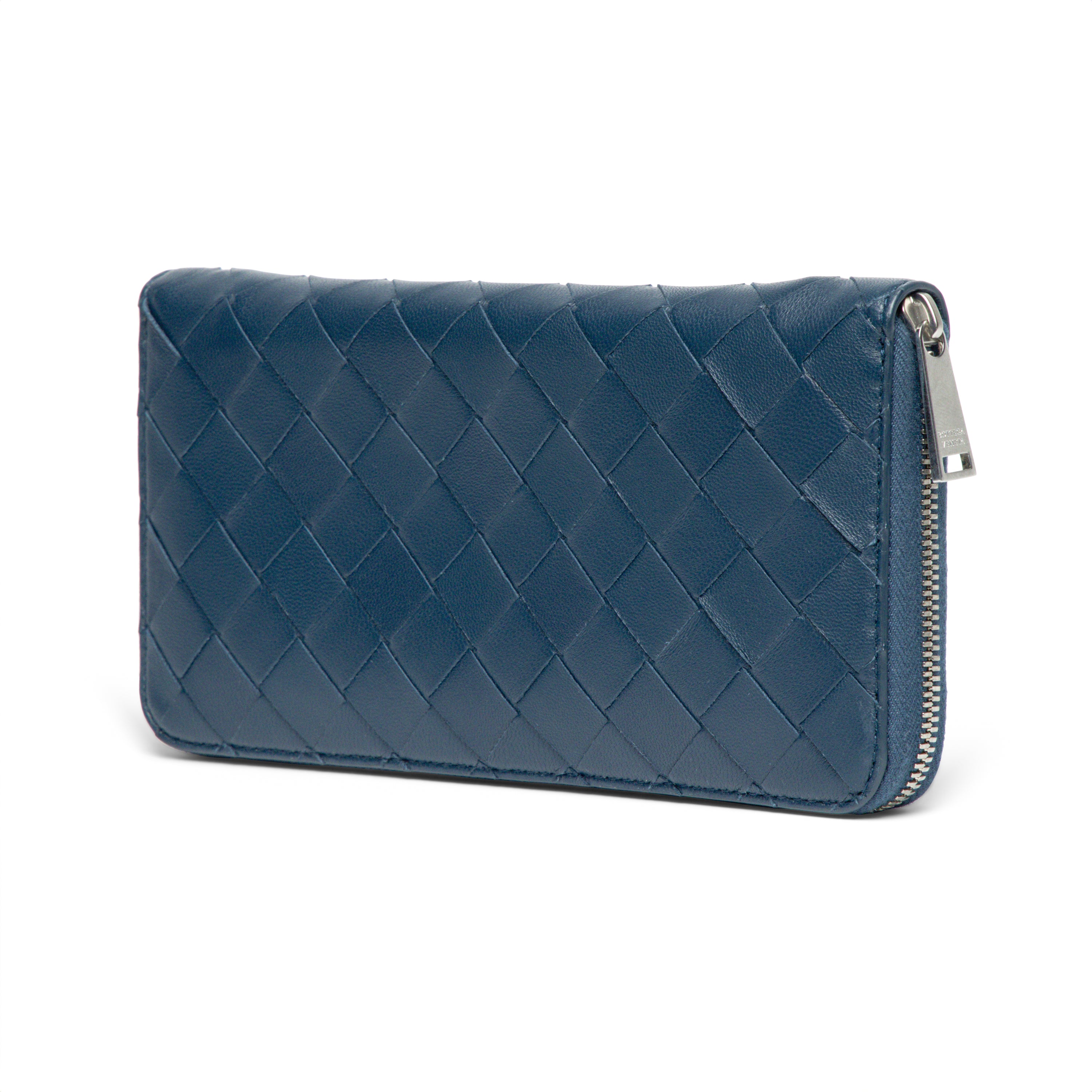 Bottega Veneta Bottega Veneta Long Zipper Leather Wallet