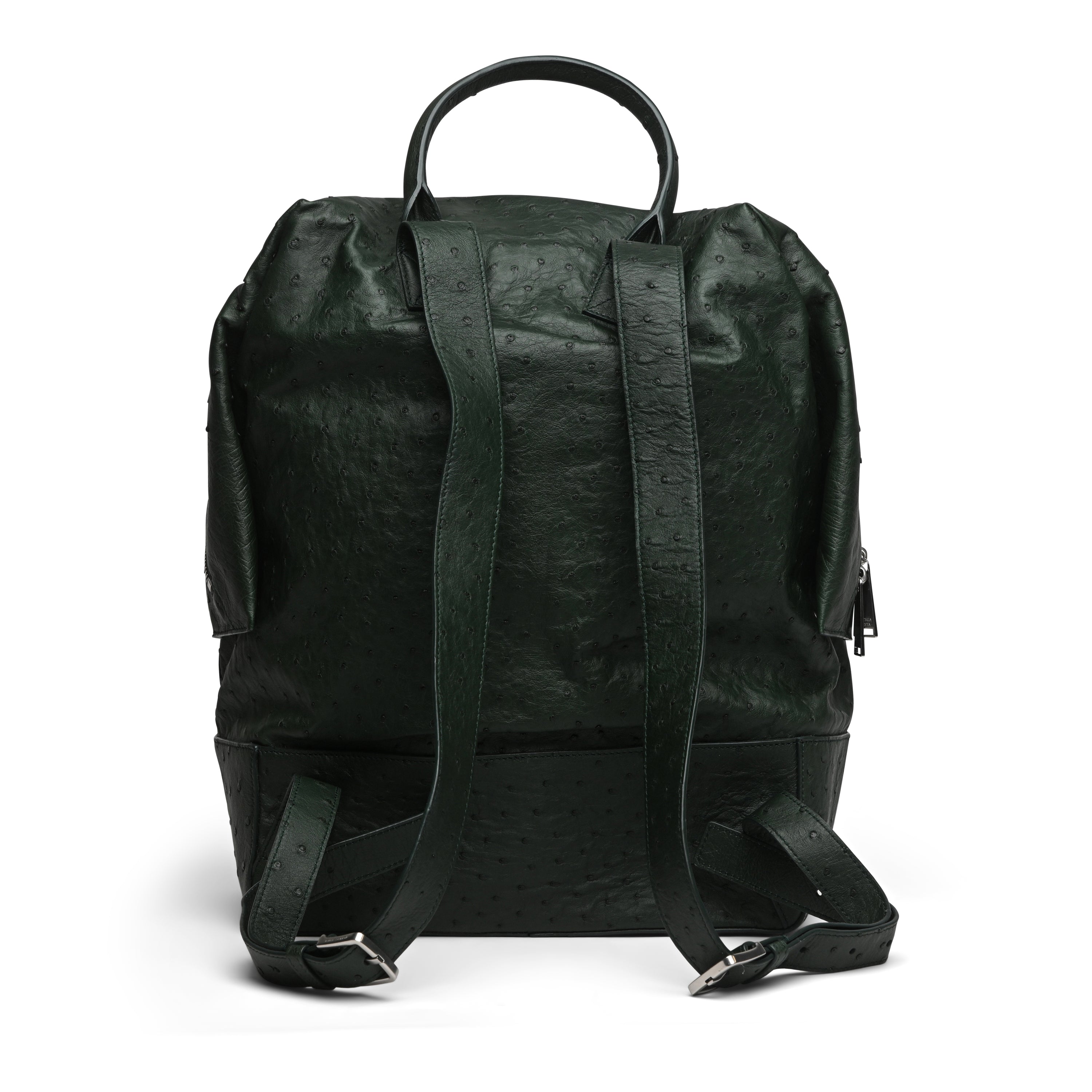 Bottega Veneta Bottega Veneta Ostrich Leather Backpack