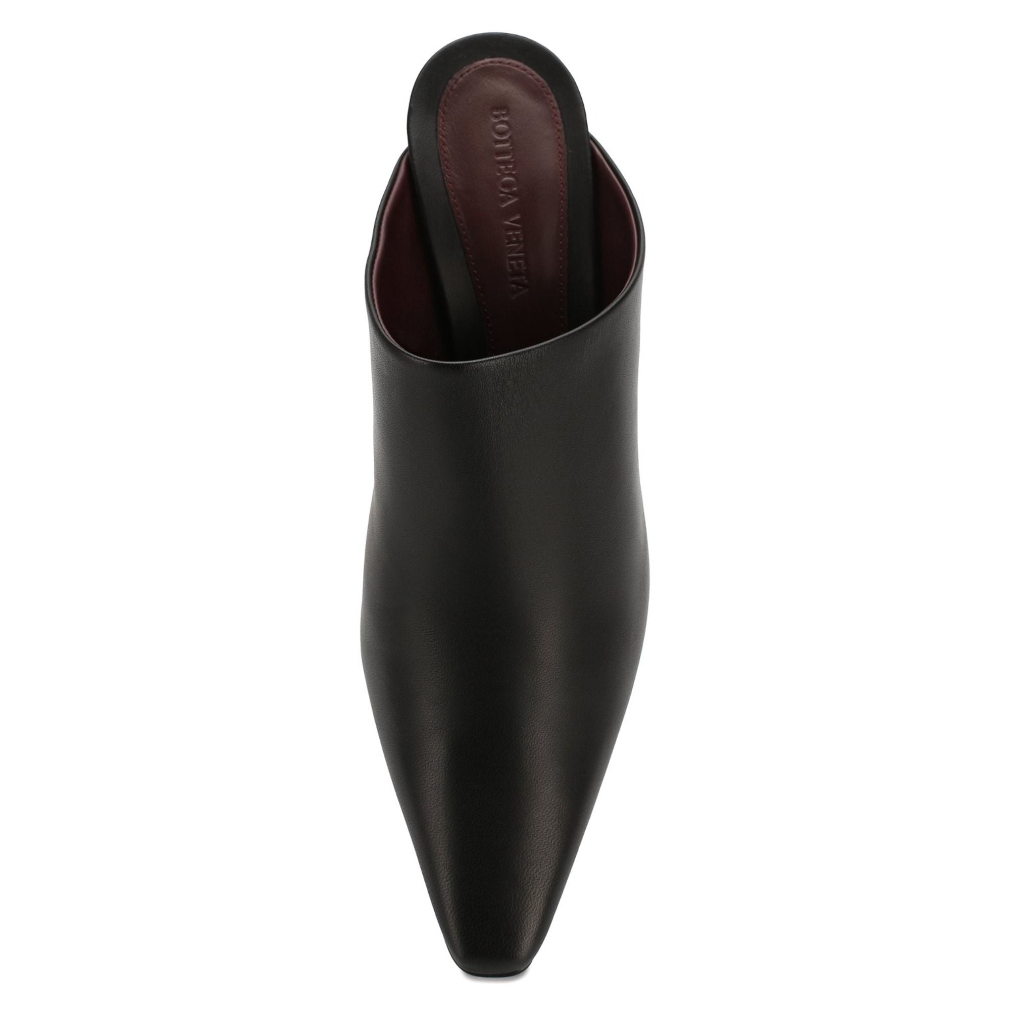 Bottega Veneta Chunky-Heel Almond-Toe Mules