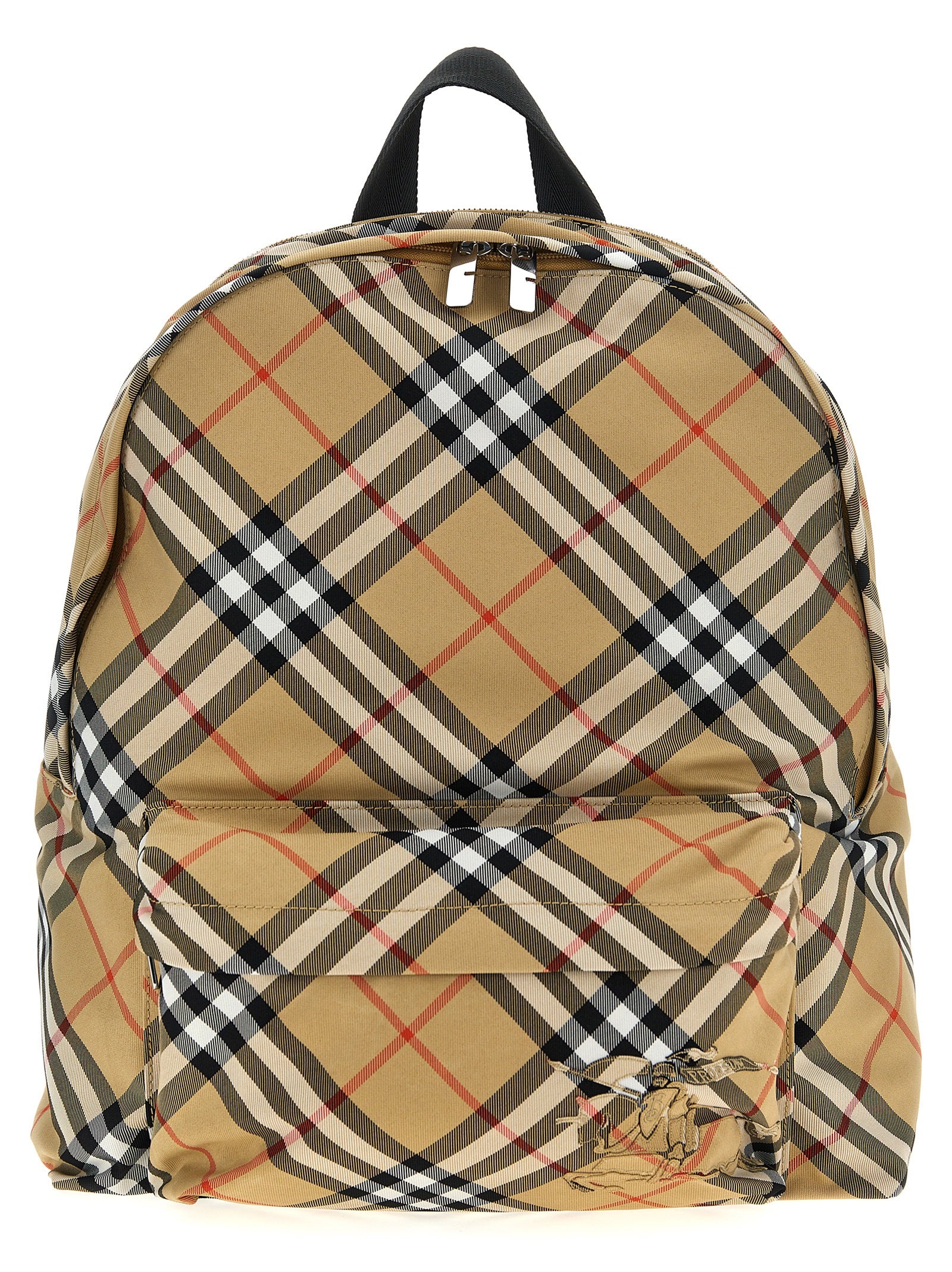 BURBERRY Burberry Men Check Backpack