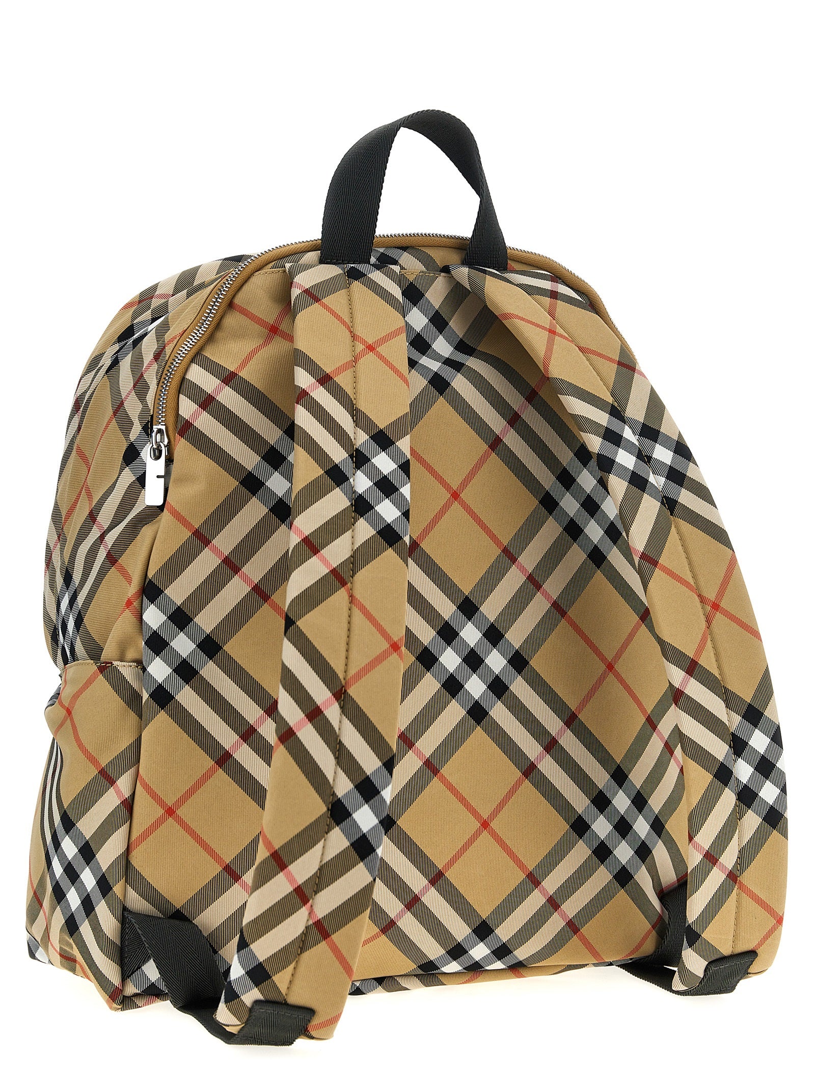 BURBERRY Burberry Men Check Backpack