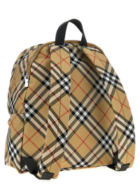 BURBERRY Burberry Men Check Backpack