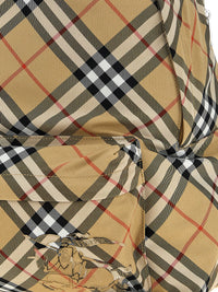 BURBERRY Burberry Men Check Backpack